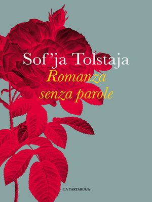 cover image of Romanza senza parole